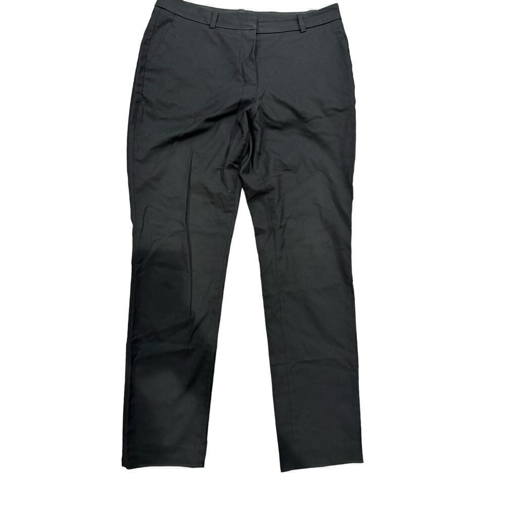 H&M Size 8 Black Dress Pants Slacks Straight Cut